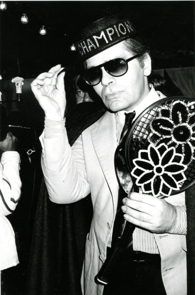 Roxanne Lowit, Karl Lagerfeld, Paris