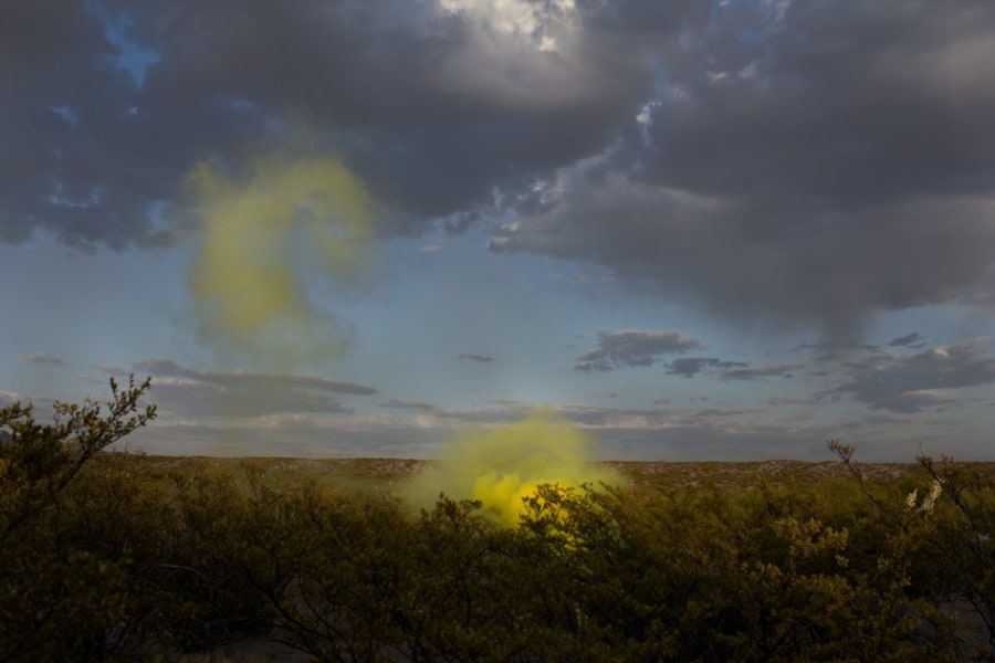 Melissa Dubbin and Aaron S. Davidson - Smokescreen (Family Portrait #7)