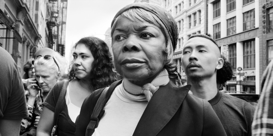 Leo Rubinfien, At Broadway and Prince Street