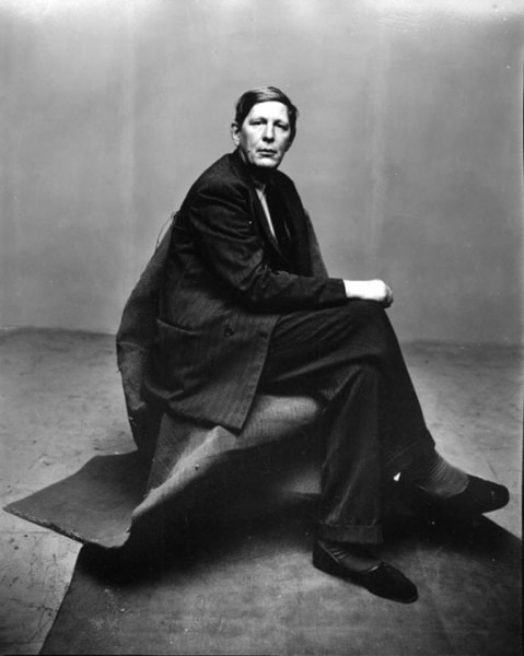 Irving Penn- W.H. Auden