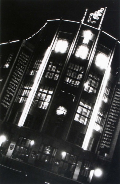 Alexander Rodchenko - Building At Night