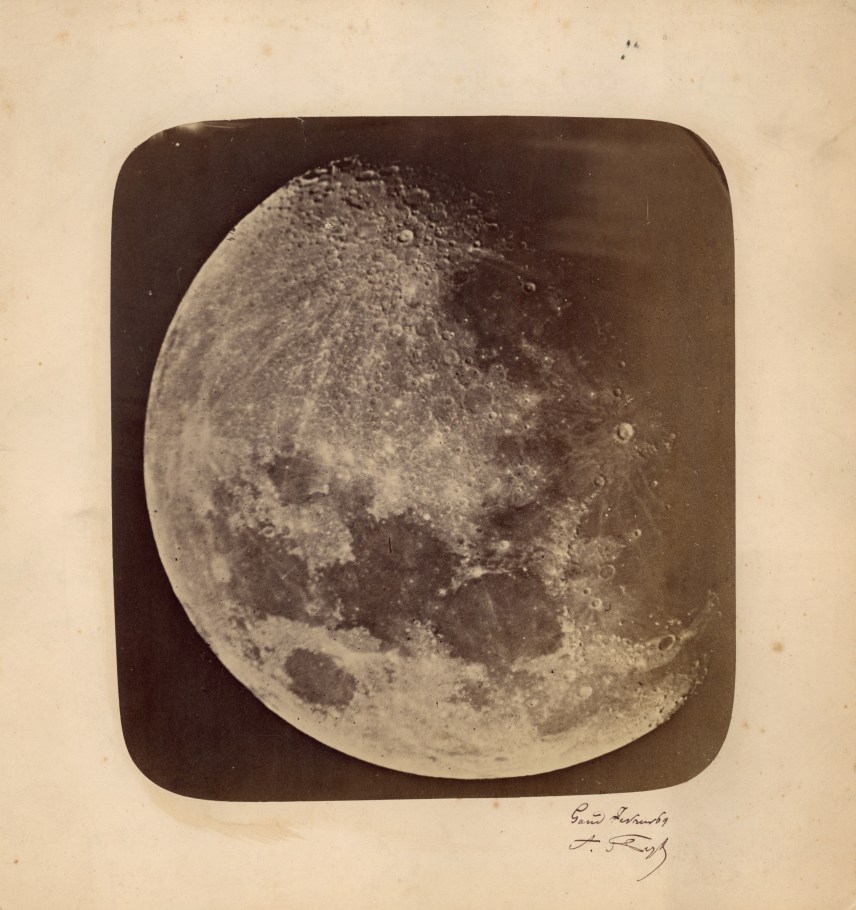 LUNAR PHOTOGRAPH PARIS, FEBRUARY, 1869