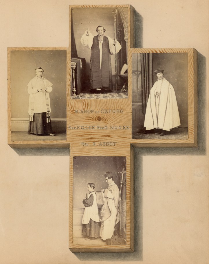 CHURCH OF ENGLAND CLERGY INCLUDING BISHOP SAMUEL WILBERFORCE, C. 1865