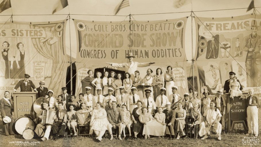 EDWARD KELTY “CENTURY PHOTO” CONGRESS OF HUMAN ODDITIES – WATERLOO, IOWA – JULY 21, 1937