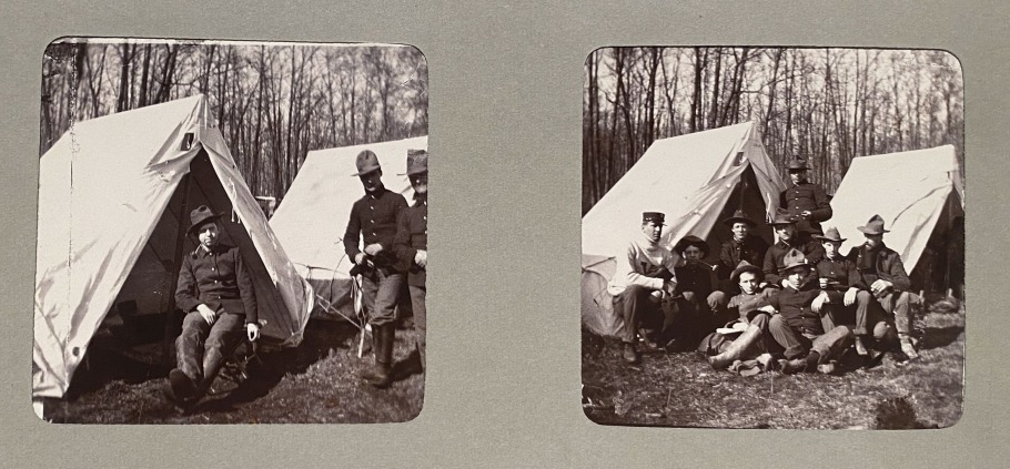 RARE ALBUM OF PUERTO RICO SPANISH AMERICAN WAR PHOTOGRAPHS, 1898