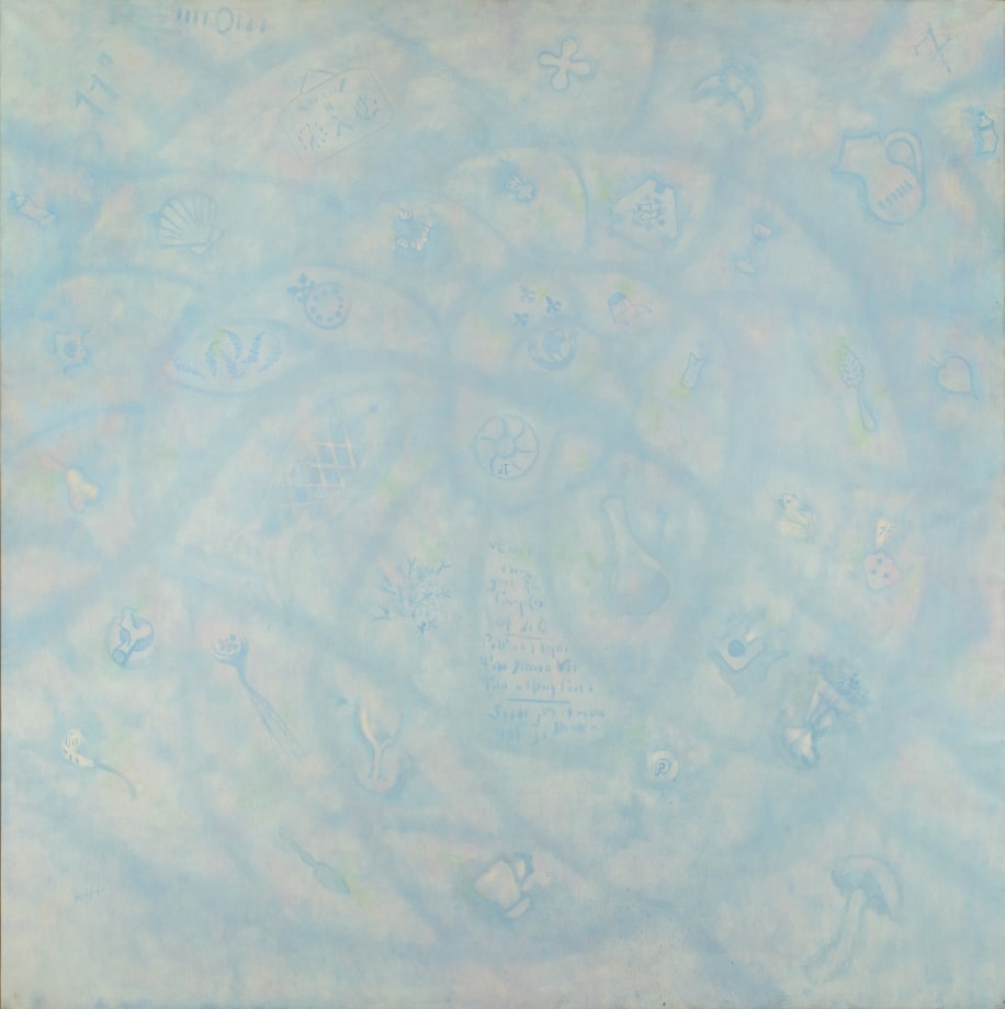 Escargot De Paris, 1964, oil on canvas, 71 x 71 inches