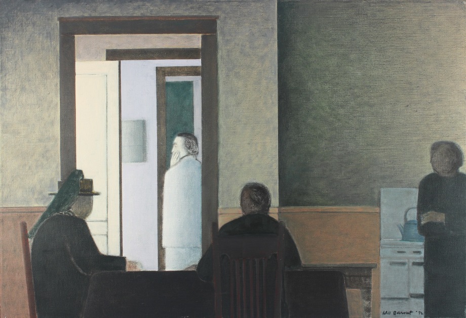 The Family, 1992, oil on canvas, 29 1/8 x 42 1/2 inches