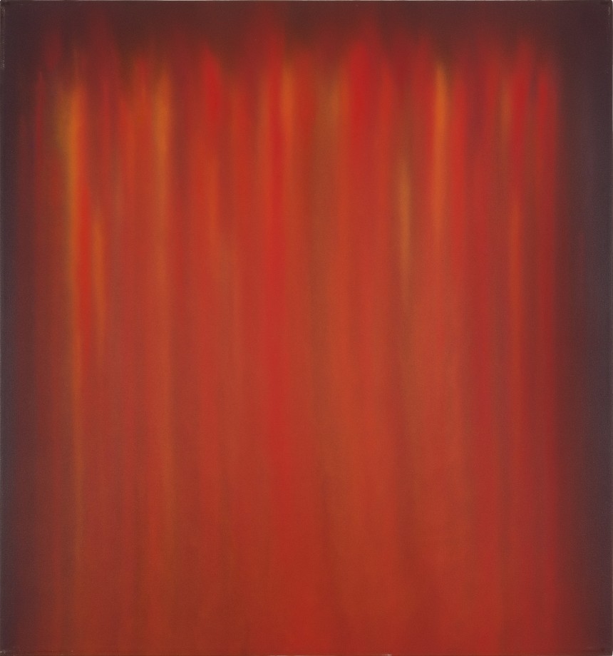 Natvar Bhavsar,&nbsp;ARCHAN II,&nbsp;1980,&nbsp;Dry pigments with oil and acrylic mediums on canvas, 74 x 68.5 in