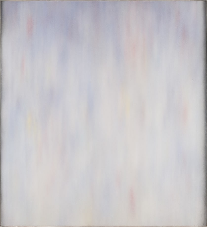 Natvar Bhavsar,&nbsp;MRINA,&nbsp;1978,&nbsp;Dry pigments with oil and acrylic mediums on canvas, 66 x 60 in, &nbsp;
