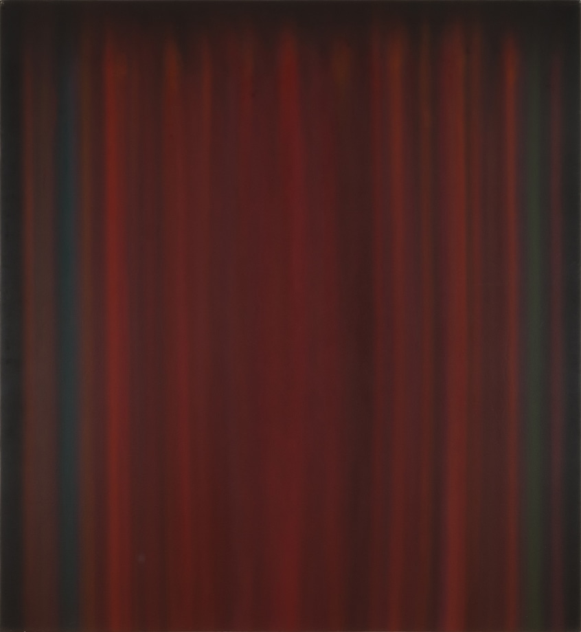 Natvar Bhavsar,&nbsp;ARCHAN III,&nbsp;1980,&nbsp;Dry pigments with oil and acrylic mediums on canvas,&nbsp;74 x 68.5 in