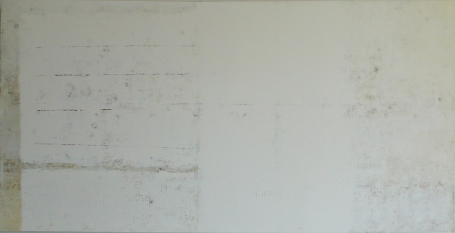 Sheetal Gattani,&nbsp;Untitled (2), 2012, Acrylic on canvas pasted on board, 36 x 72 in