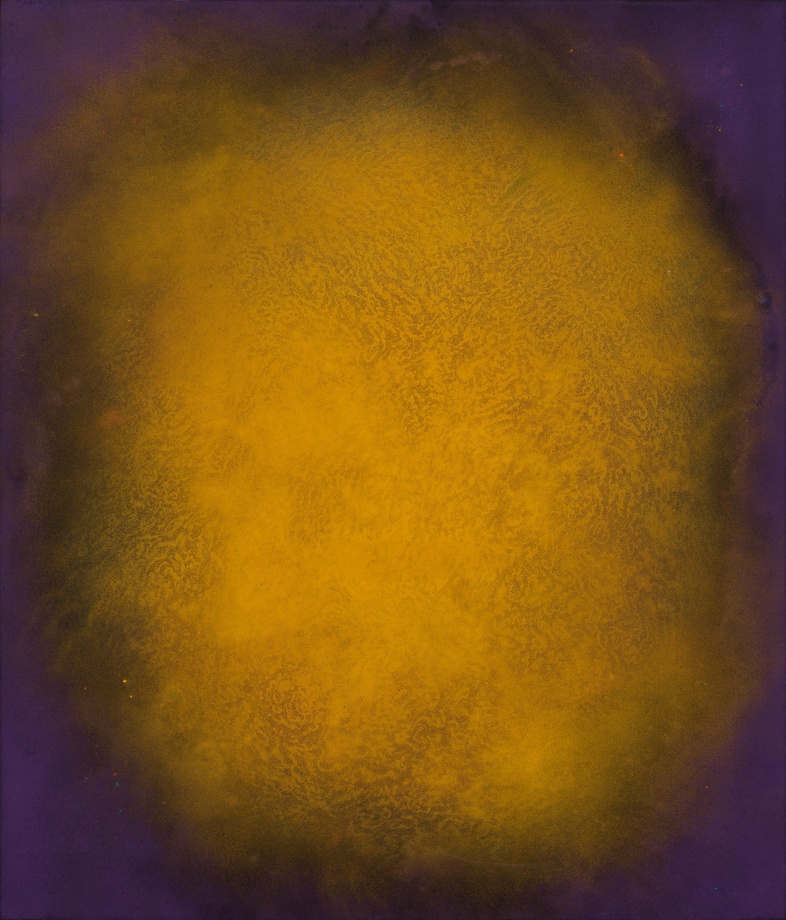 Natvar Bhavsar, RANAK​​​​​​​, 2001, Dry pigments with oil and acrylic mediums on canvas, 44 x 38 in (111.76 x 96.52 cm)