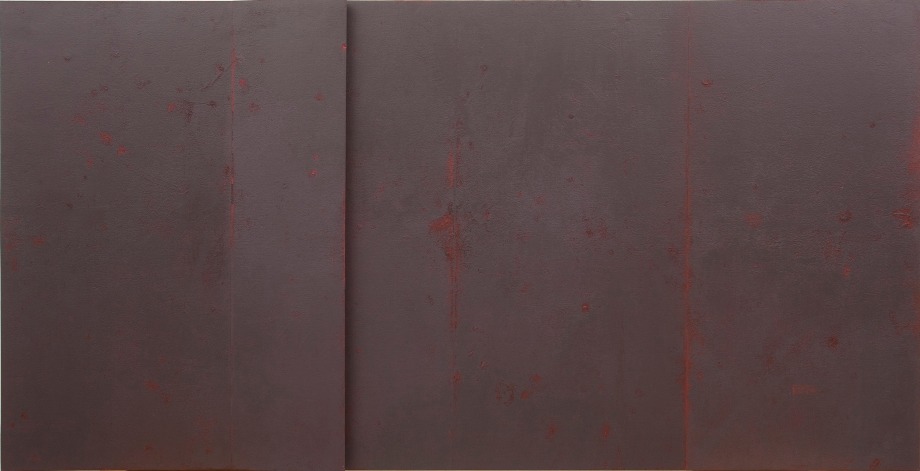 Sheetal Gattani, Untitled (5),&nbsp;​2010,&nbsp;Acrylic on canvas,&nbsp;pasted on board,&nbsp;36 x 72 in