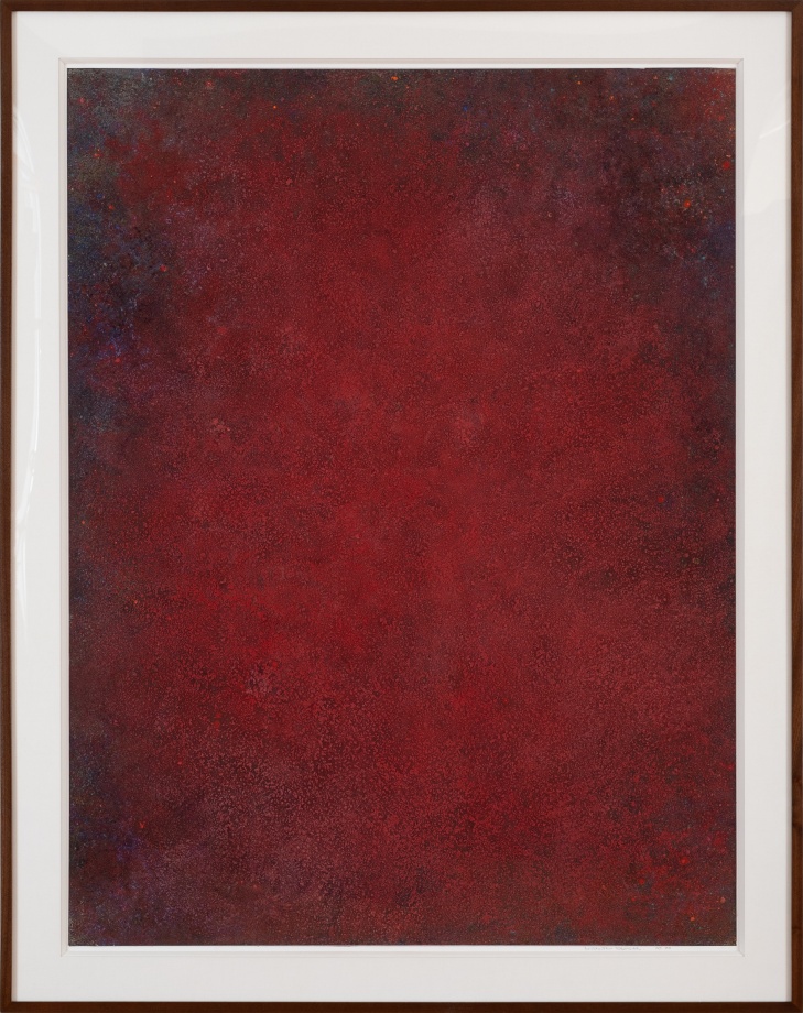 Natvar Bhavsar, UNTITLED VII,&nbsp;1970,&nbsp;Dry pigments with oil and acrylic mediums on paper,&nbsp;53 x 42 in