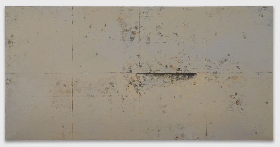 Sheetal Gattani, Untitled (1),&nbsp;2008,&nbsp;Acrylic on canvas pasted on board,&nbsp;36 x 72 in