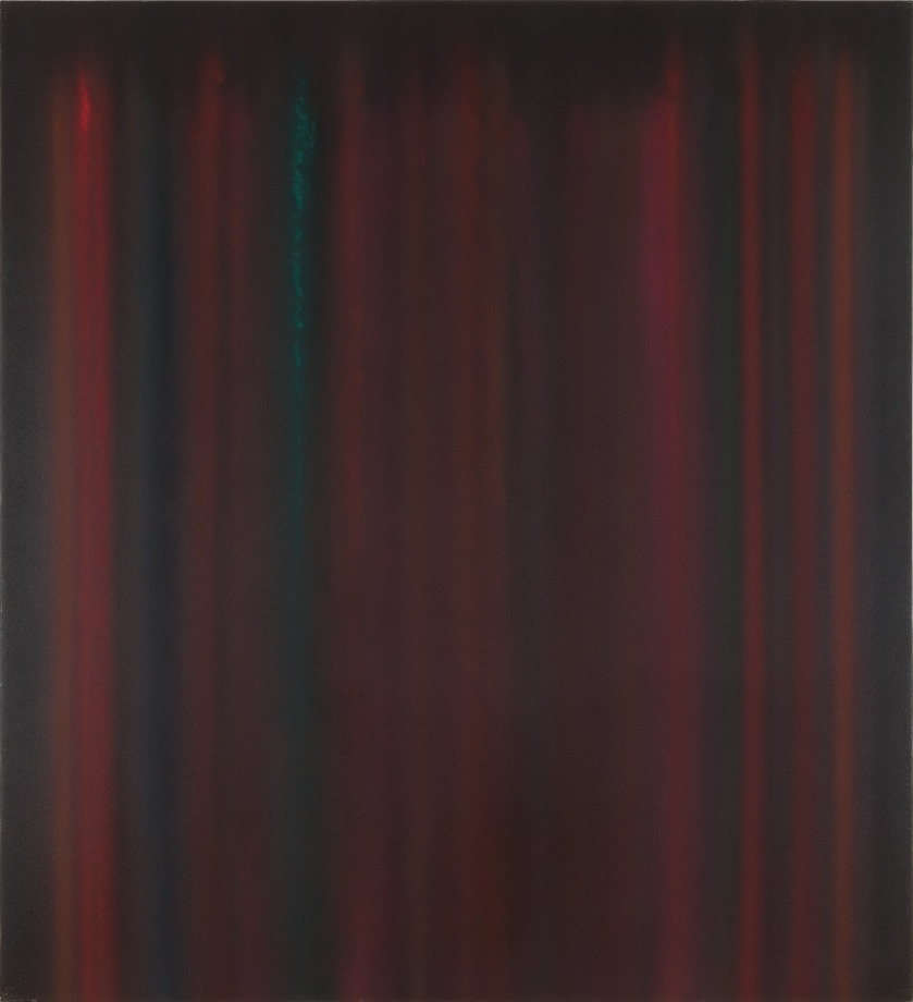 Natvar Bhavsar,&nbsp;ARCHAN IV,&nbsp;1980,&nbsp;Dry pigments with oil and acrylic mediums on canvas, 74 x 68.5 in