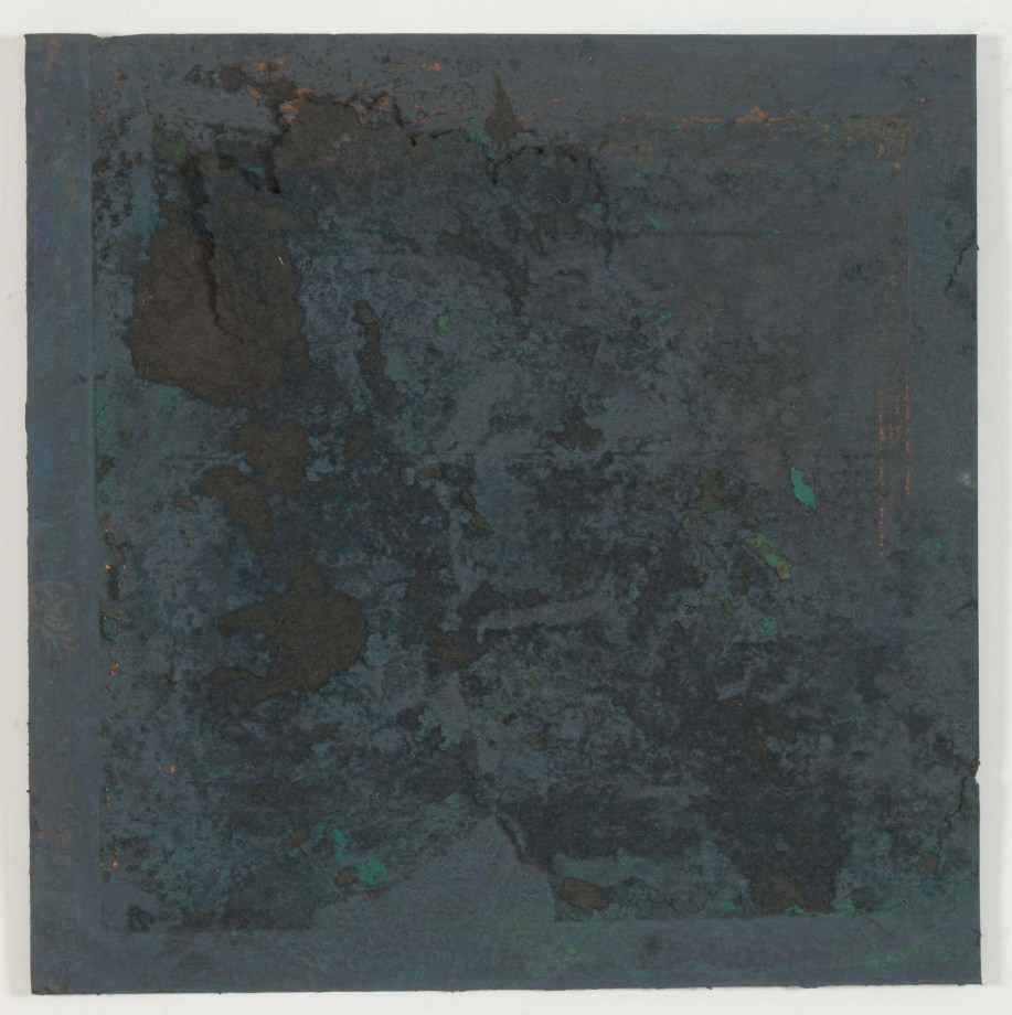 Sheetal Gattani, Untitled (14),&nbsp;​1998,&nbsp;Water color on black paper,&nbsp;11 x 11 in