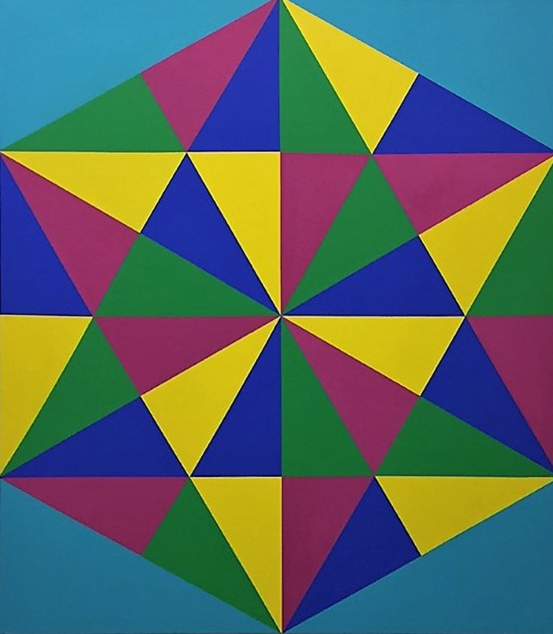 Geometric painting