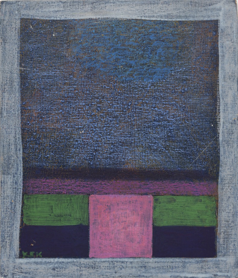 K. S. Kulkarni,&nbsp;Untitled (Abstract),&nbsp;n/d,&nbsp;Pastel on card,&nbsp;14 x 12 in