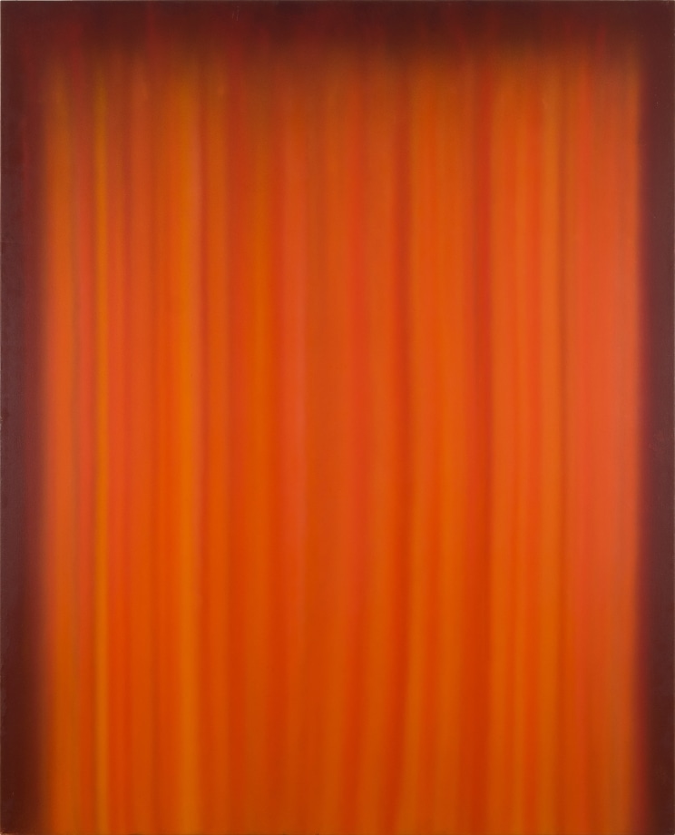 Natvar Bhavsar,&nbsp;VALABHEE,&nbsp;1980,&nbsp;Dry pigments with oil and acrylic mediums on canvas, 84.5 x 68.5 in