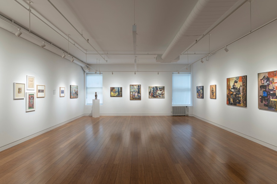 Installation view of exhibition