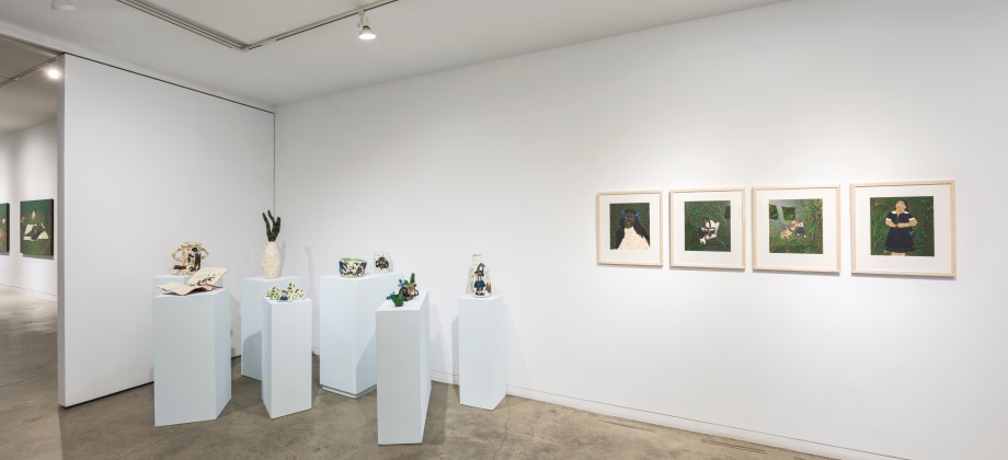 installation view of the exhibitions
