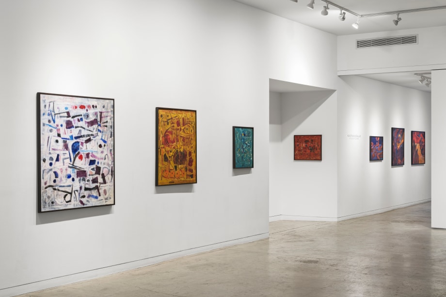 Installation view of exhibition