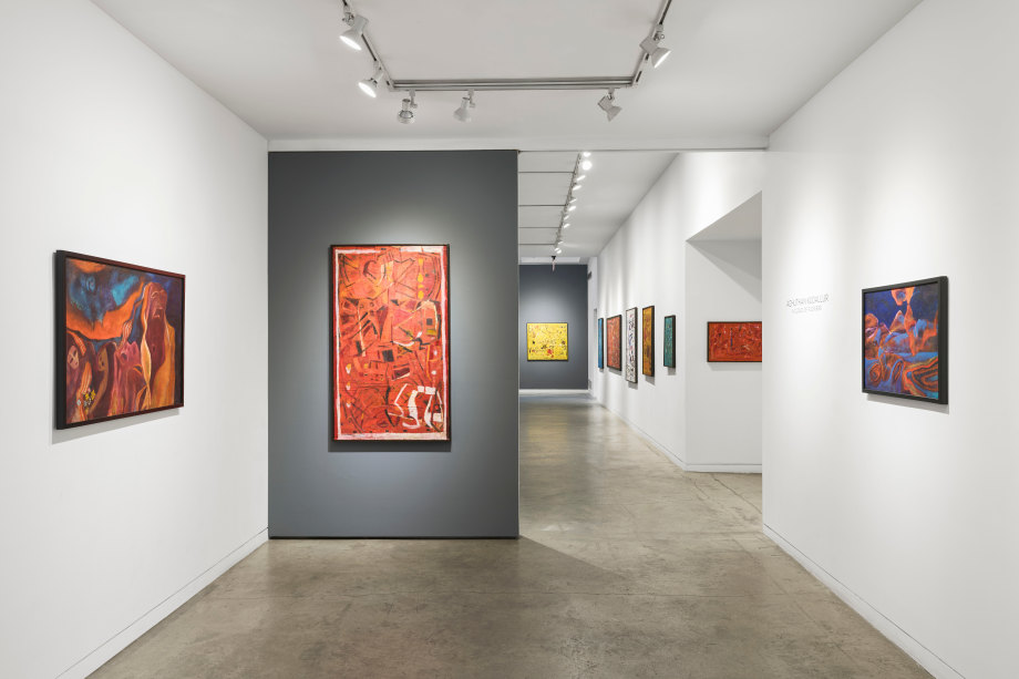 Installation view of exhibition