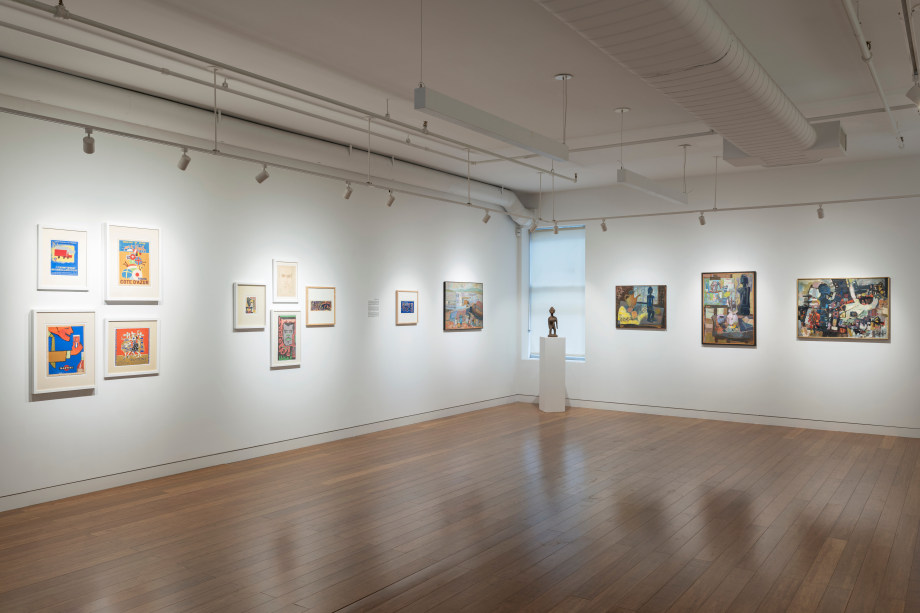 Installation view of exhibition