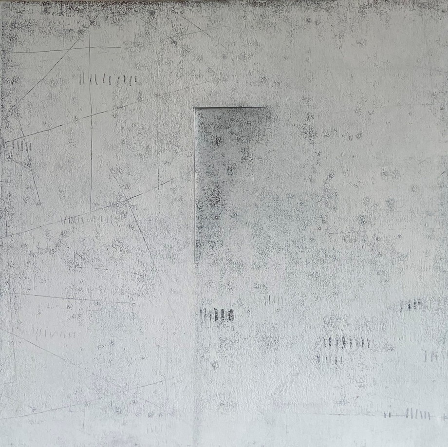 Sheetal Gattani,&nbsp;Untitled, 2022, Acrylic on canvas, 36 x 36 in (91.44 x 91.44 cm)