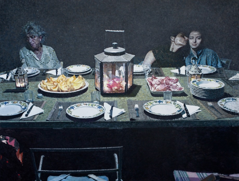 Bernardo Siciliano,&nbsp;Summertime,&nbsp;2019,&nbsp;Oil on canvas,&nbsp;76 x 100 in
