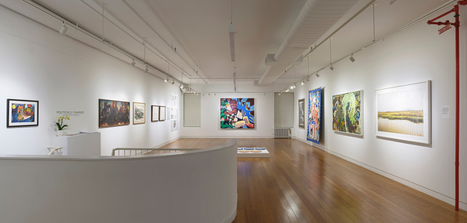 Installation view of exhibition