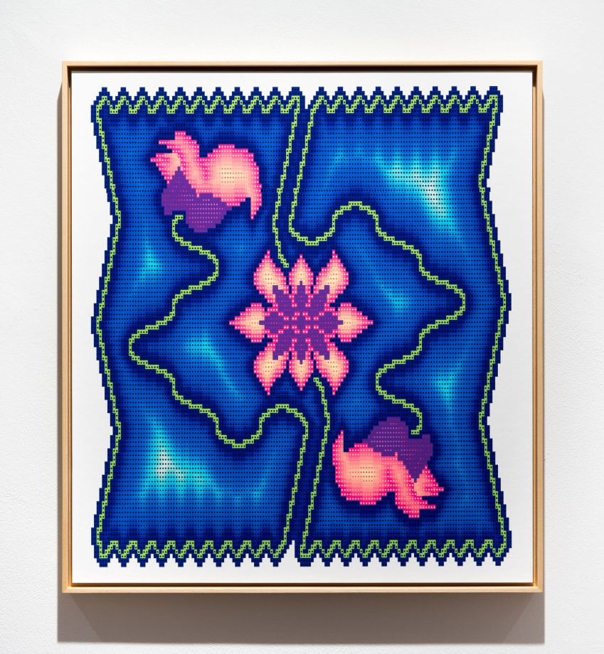 Shaheer Zazai, AMTS-STGIB N2, 2023,&nbsp;Digital print on watercolour paper, 20 x 18 in (50.8 x 45.7 cm), 2 of 5 + 2 AP, ZAZSH005