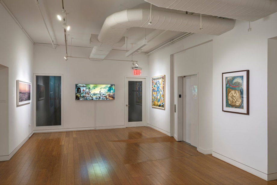 Installation view of exhibition