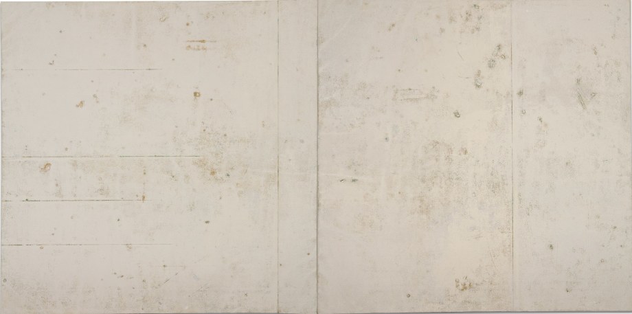 Sheetal Gattani,&nbsp;Untitled (7),&nbsp;2008, Acrylic on canvas pasted on board, 48 x 96 in (diptych)