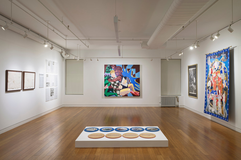 Installation view of exhibition