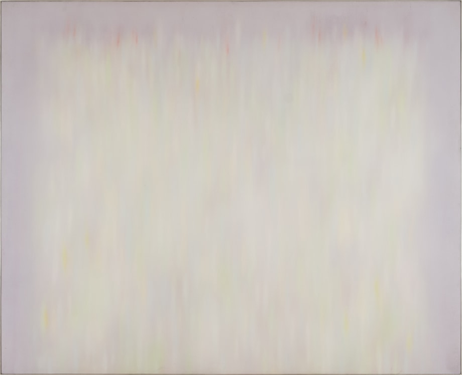 Natvar Bhavsar,&nbsp;SHAMANA,&nbsp;1980,&nbsp;Dry pigments with oil and acrylic mediums on canvas, 68.5 x 84.5 in