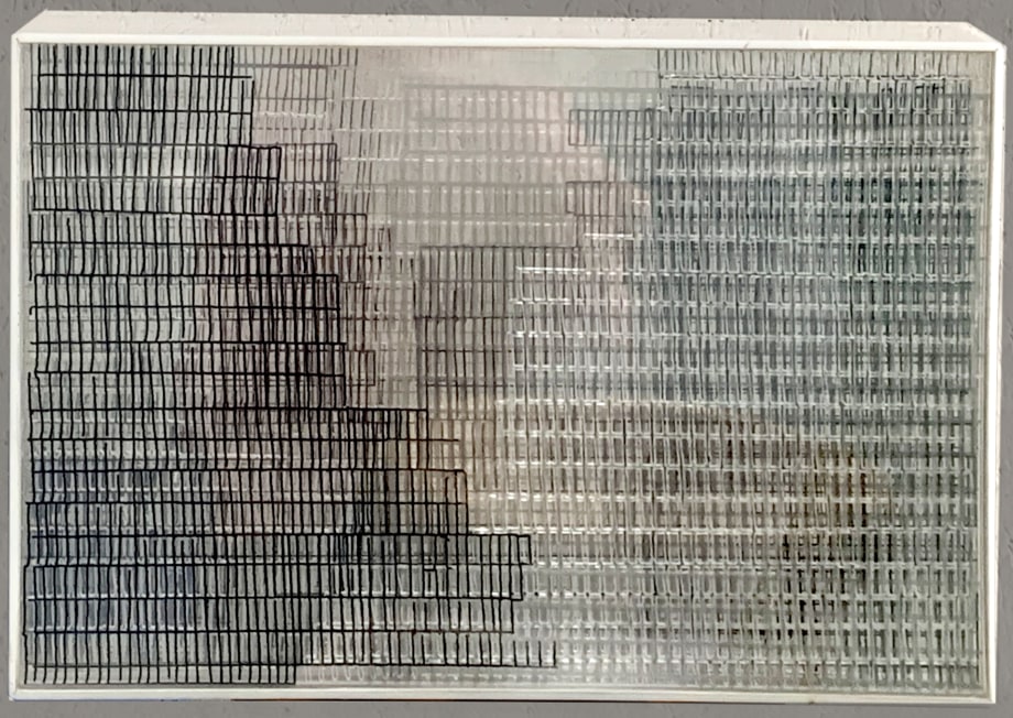 Pooja Iranna,&nbsp;Together, 2022, Five glass etchings condensed, 18.5 x 12 x 3 in (46.99 x 30.48 x 7.62 cm)