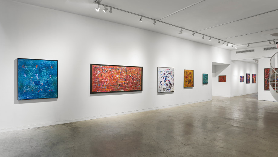 Installation view of exhibition