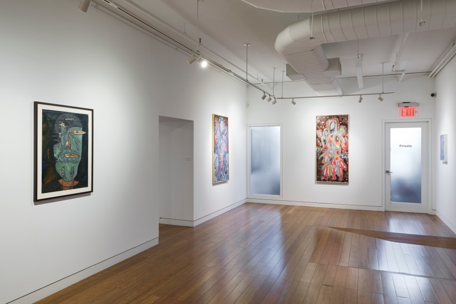 Installation view of exhibition