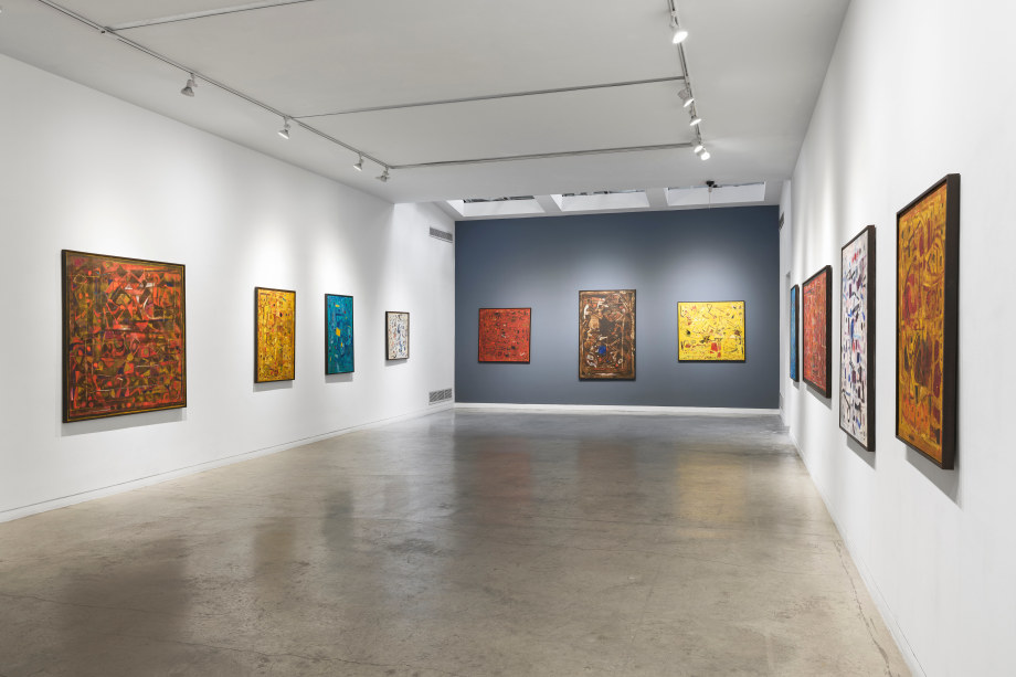 Installation view of exhibition