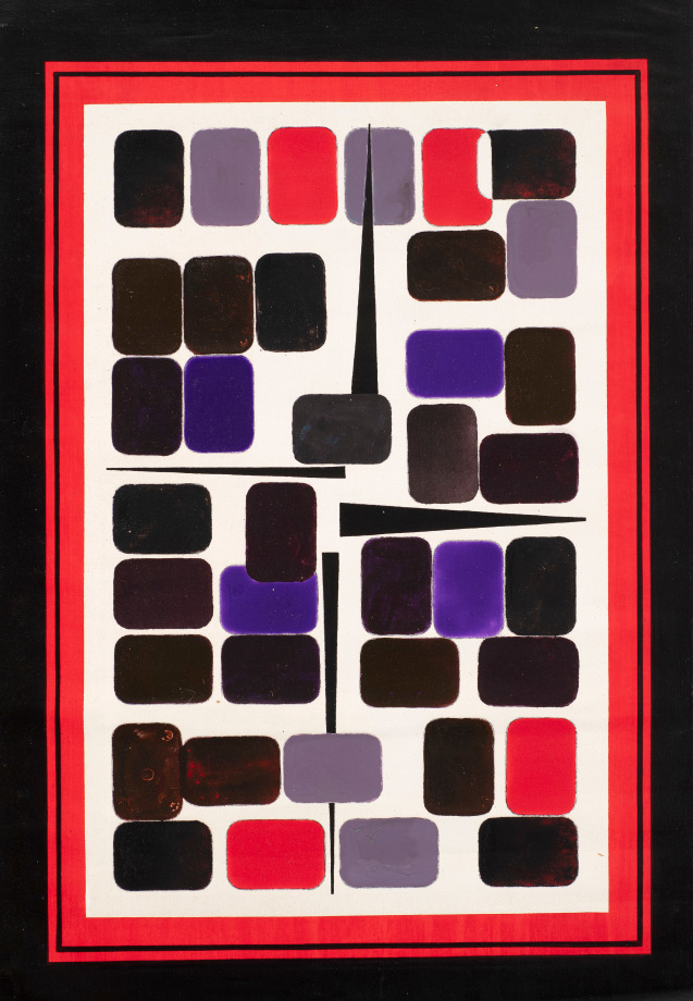 abstract tantric painting