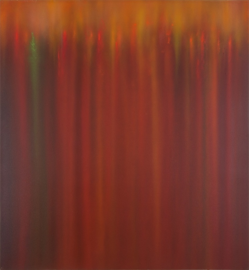 Natvar Bhavsar,&nbsp;ARCHAN, 1980, Dry pigments with oil and acrylic mediums on canvas, 74 x 68.5 in