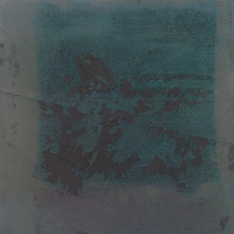 Sheetal Gattani, Untitled (16),&nbsp;​1998,&nbsp;Water color on black paper,&nbsp;11 x 11 in