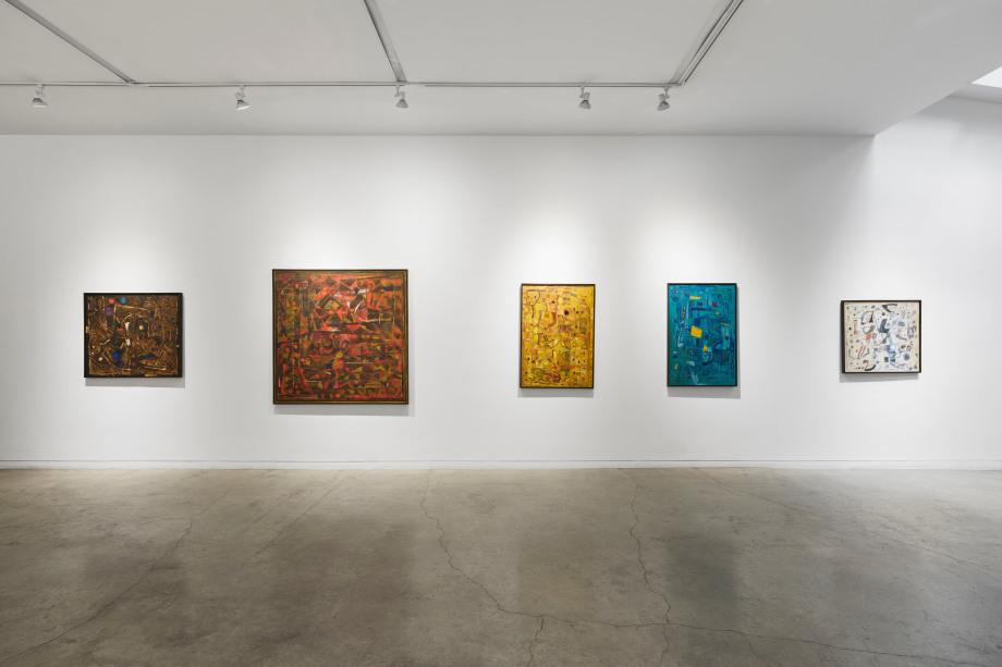 Installation view of exhibition