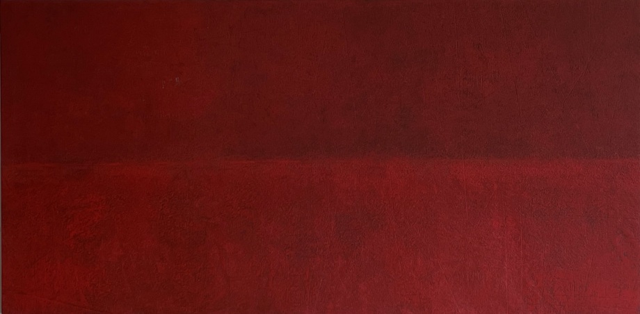 Sheetal Gattani,&nbsp;Untitled, 2021, Acrylic on canvas, 36 x 72 in (91.44 x 182.88 cm)
