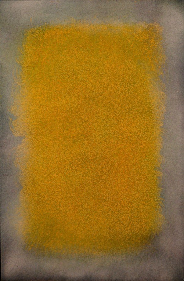 Natvar Bhavsar,&nbsp;ANANT II,&nbsp;2015, Dry pigments with oil and acrylic mediums on canvas, 49 x 32 in