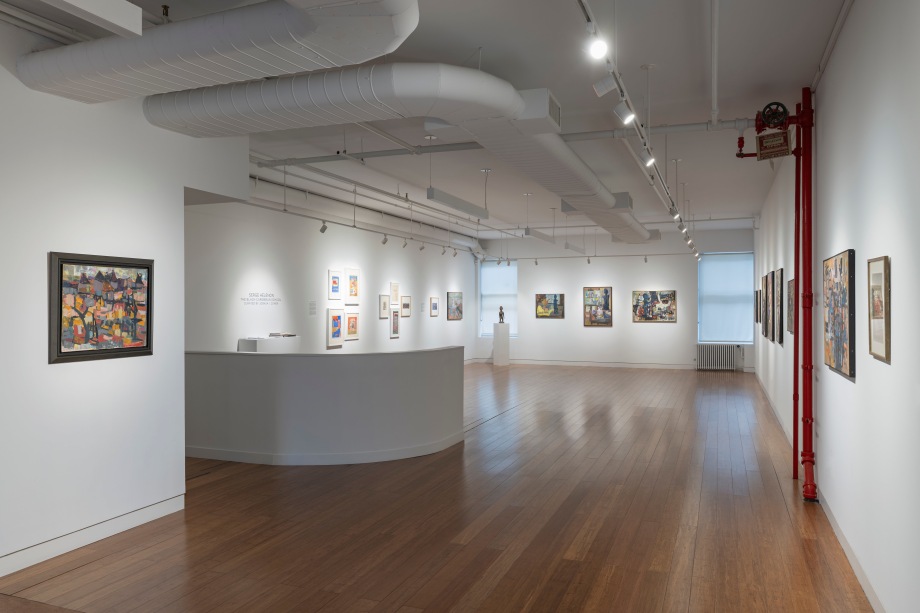 Installation view of exhibition