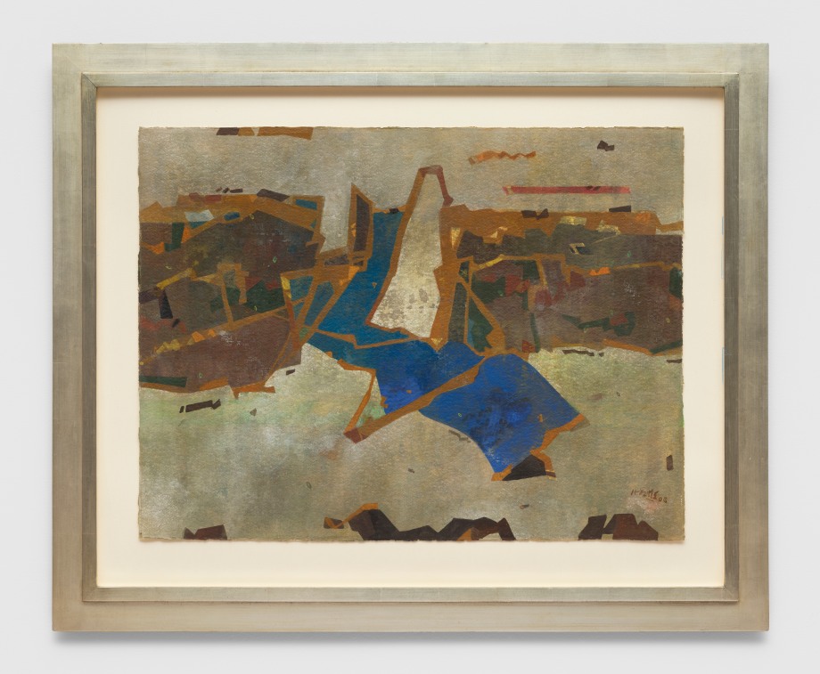Ganesh Haloi, Untitled 1, n/d,&nbsp;Gouache on paper,&nbsp;22 &frac34; x 30 in (57.8 x 76.2 cm), HALGA014
