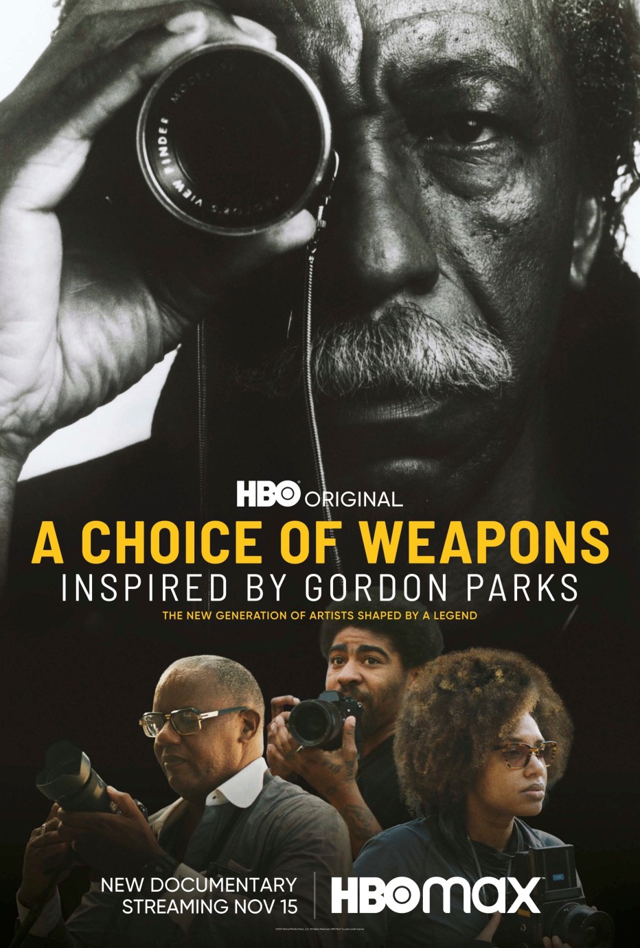 Film poster for A Choice of Weapons: Inspired by Gordon Parks